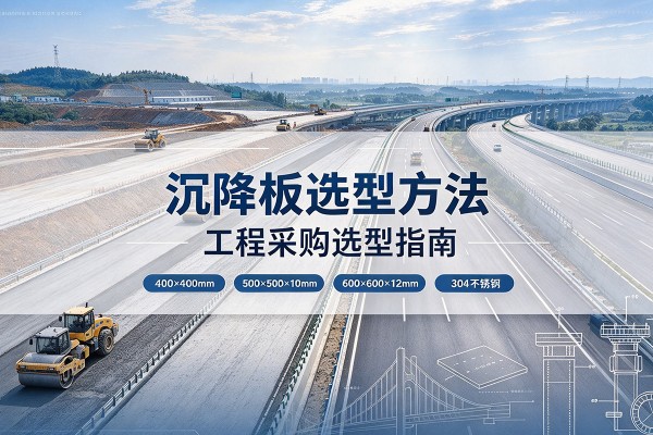 龙凤沉降板选择方法