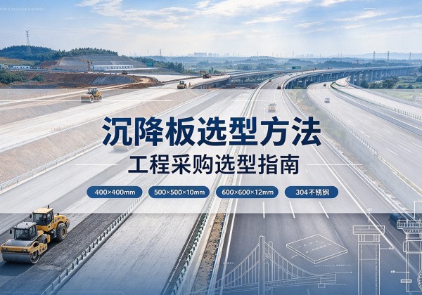 龙凤沉降板选择方法