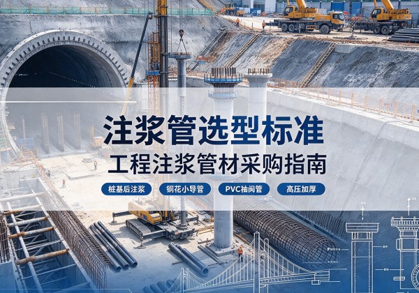 龙凤注浆管选型标准