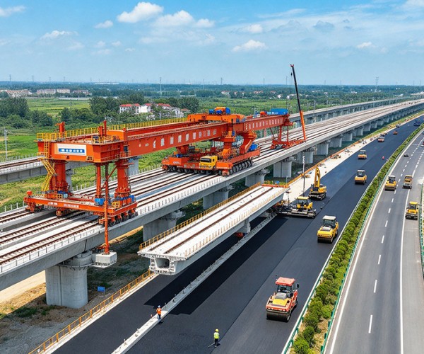 龙凤公路建设